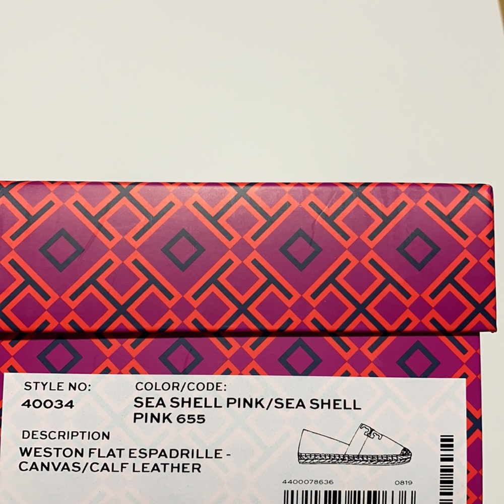 ‼️LAST ONE‼️NEW Tory Burch Weston Flat Espadrilles - Picture 7 of 11